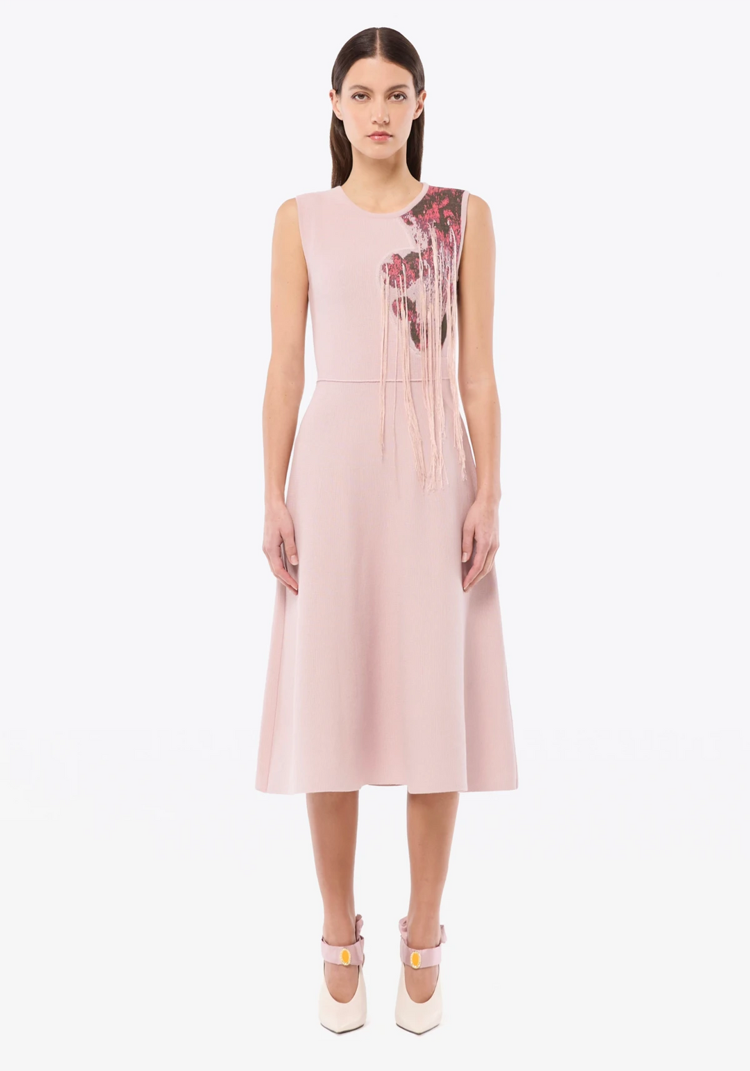 AYRA MIDI KNIT DRESS