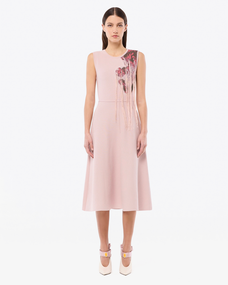 ROBE MIDI AYRA EN MAILLE 