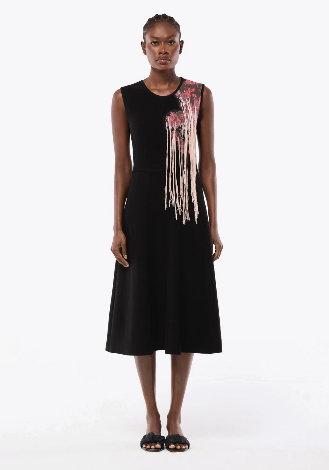 AYRA MIDI KNIT DRESS