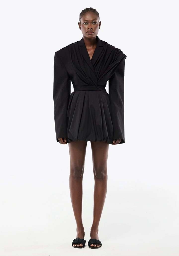 BALLOON MINI SKIRT IN COTTON