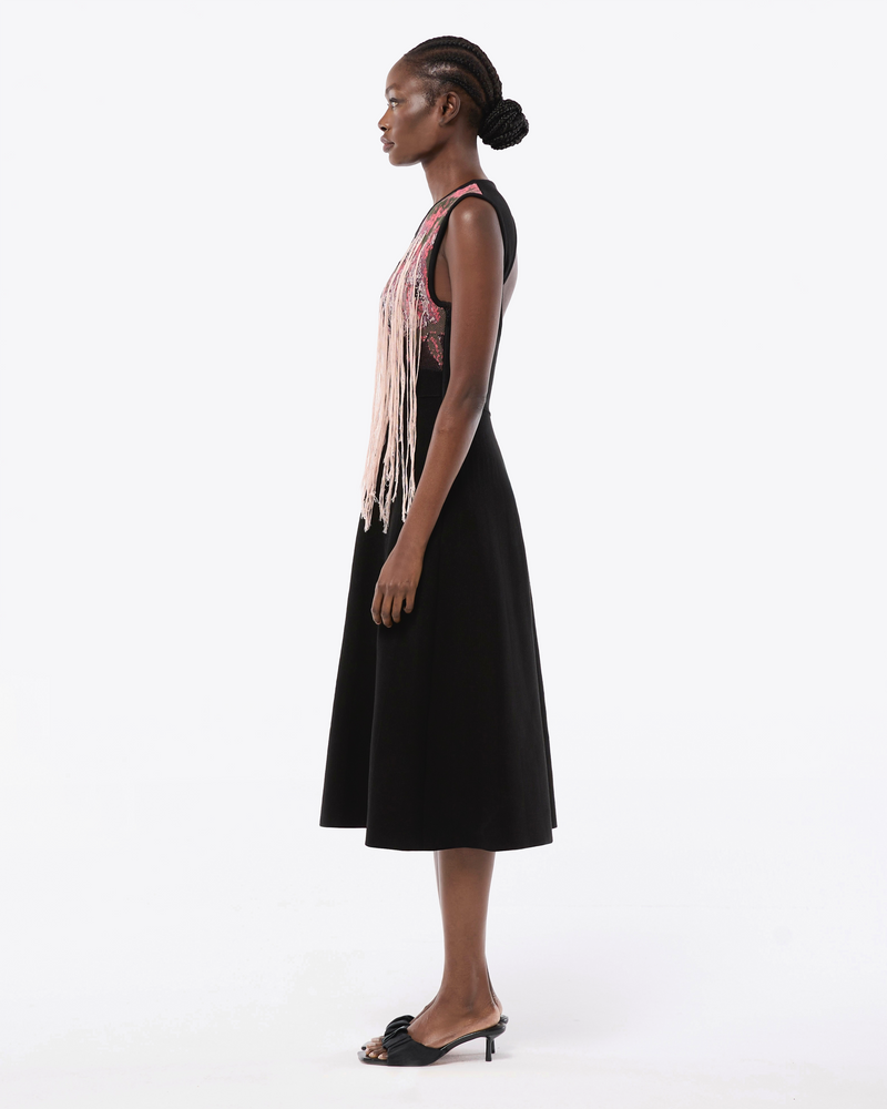 ROBE MIDI AYRA EN MAILLE 