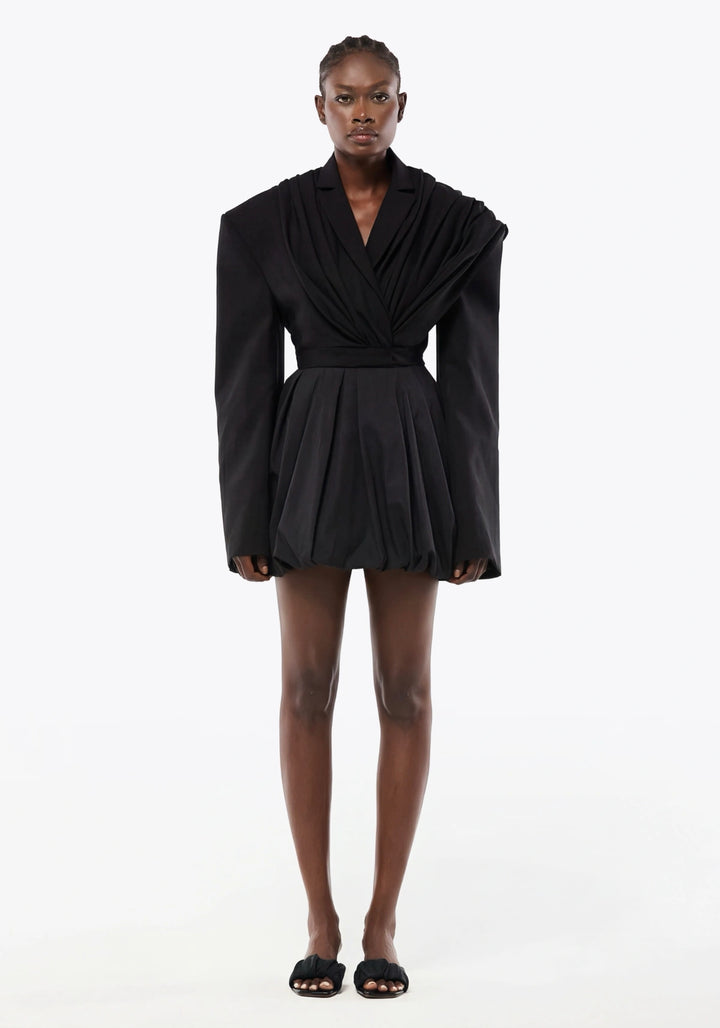 CROPPED DRAPED JACKET