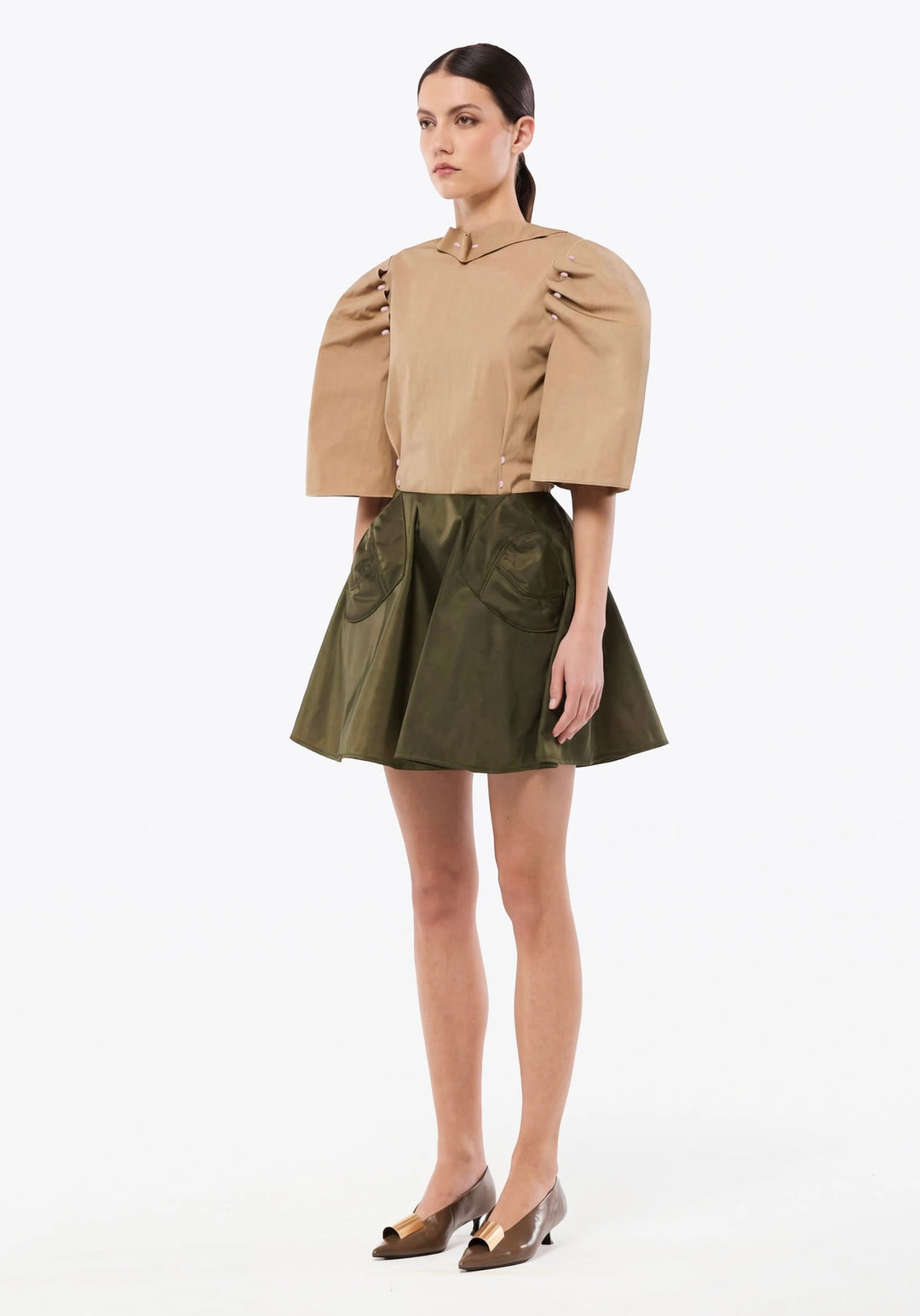 MINIFALDA LYRA DE NYLON