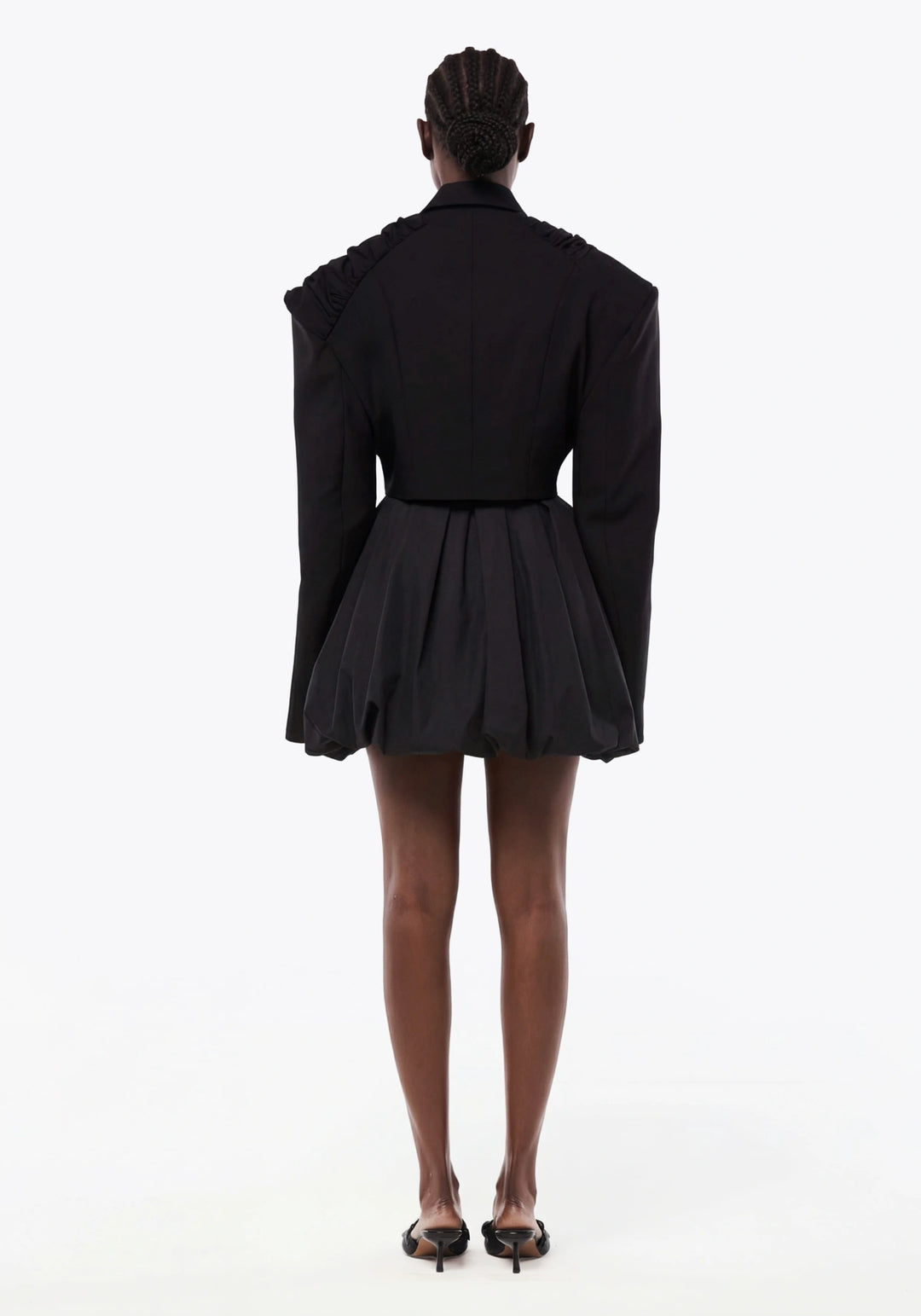 CROPPED DRAPED JACKET