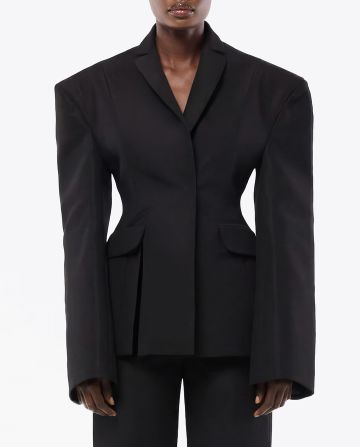 GIACCA MONOPETTO IN COTONE