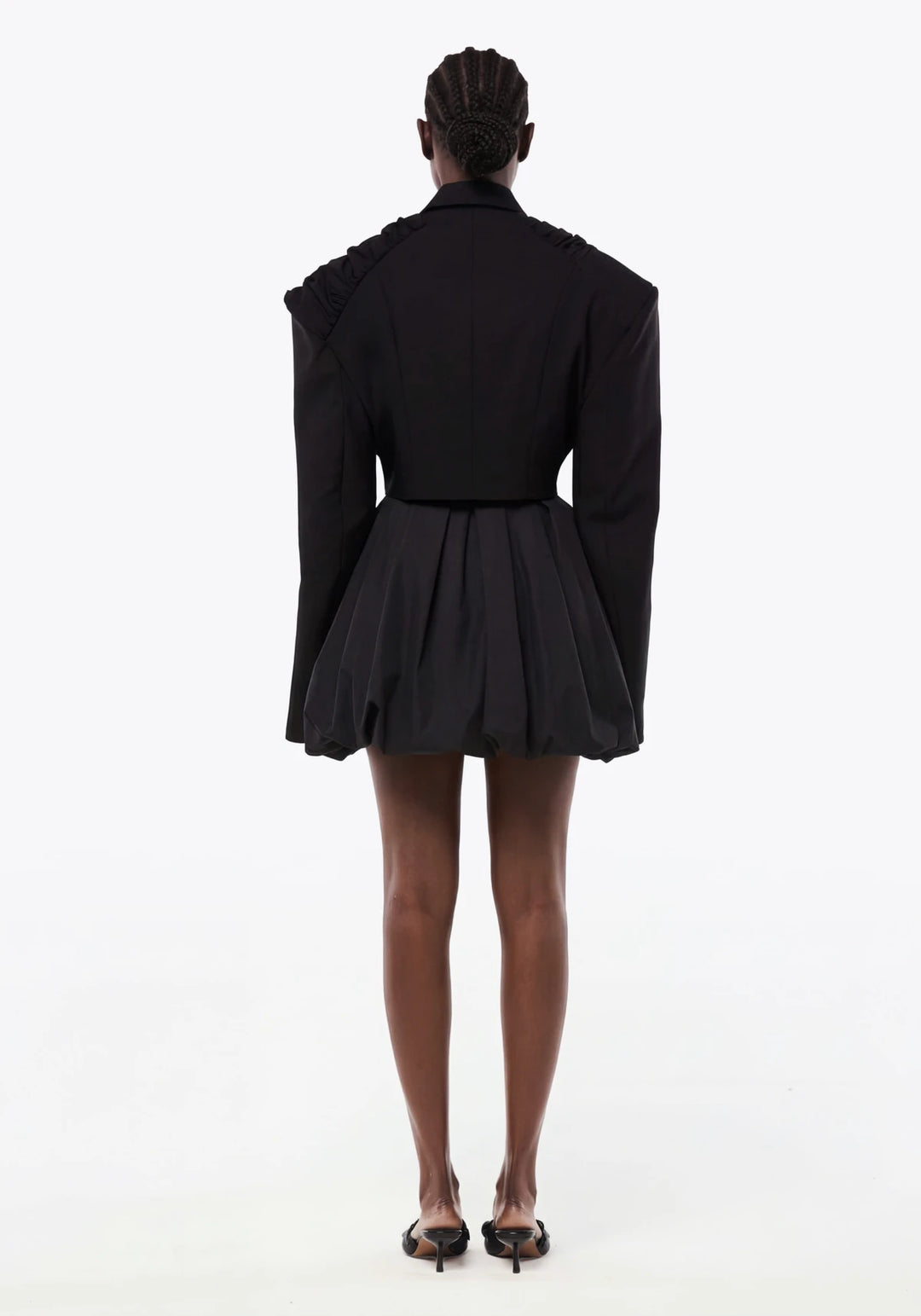 BALLOON MINI SKIRT IN COTTON