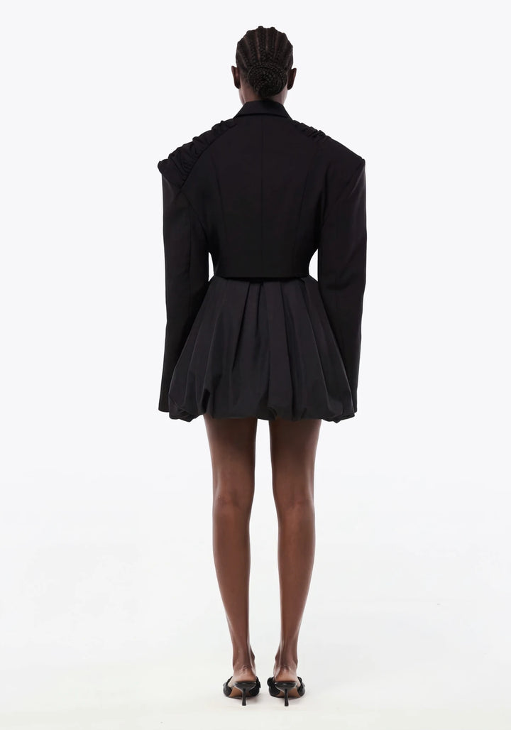 BALLOON MINI SKIRT IN COTTON