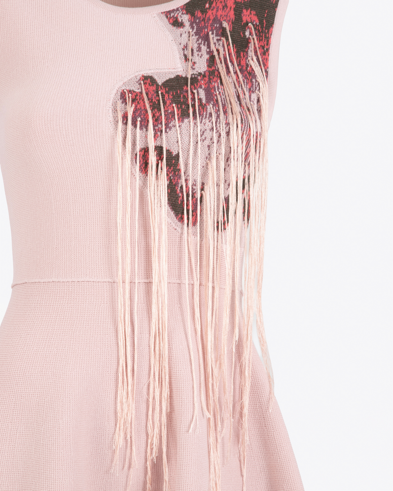 ROBE MIDI AYRA EN MAILLE 