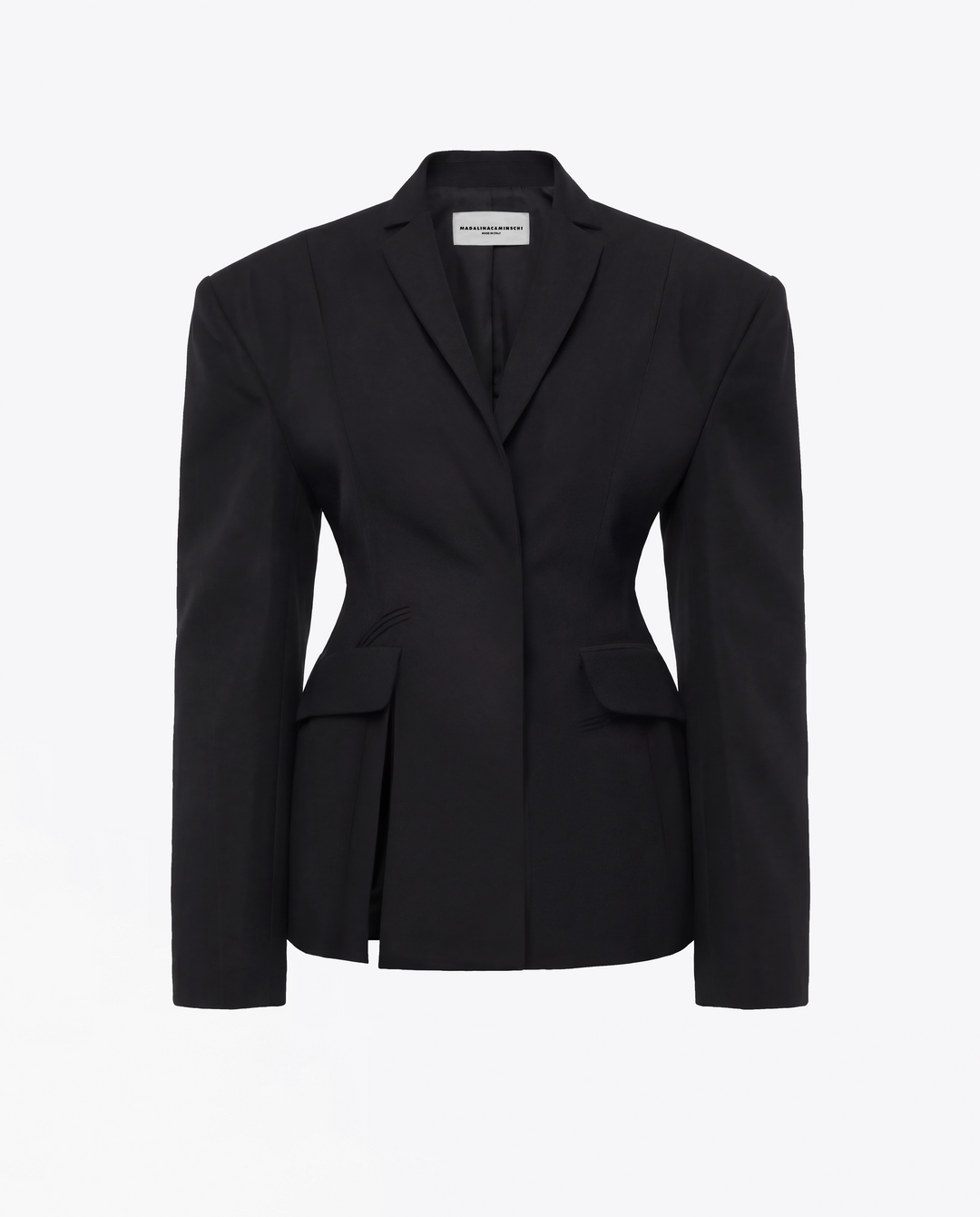 CHAQUETA DE BOTONADURA SIMPLE DE ALGODÓN