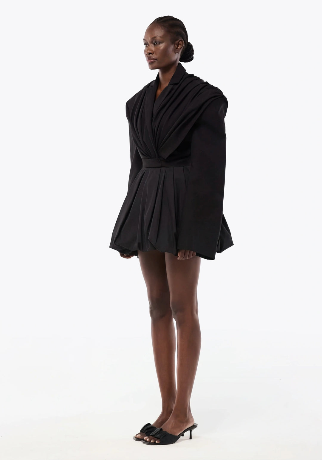 CROPPED DRAPED JACKET