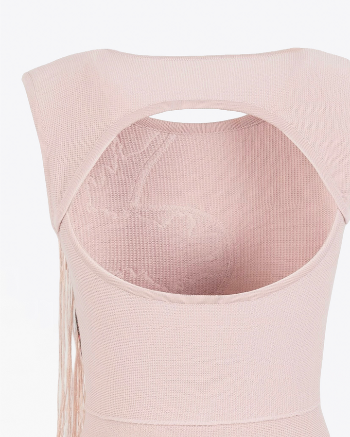 AYRA MIDI KNIT DRESS