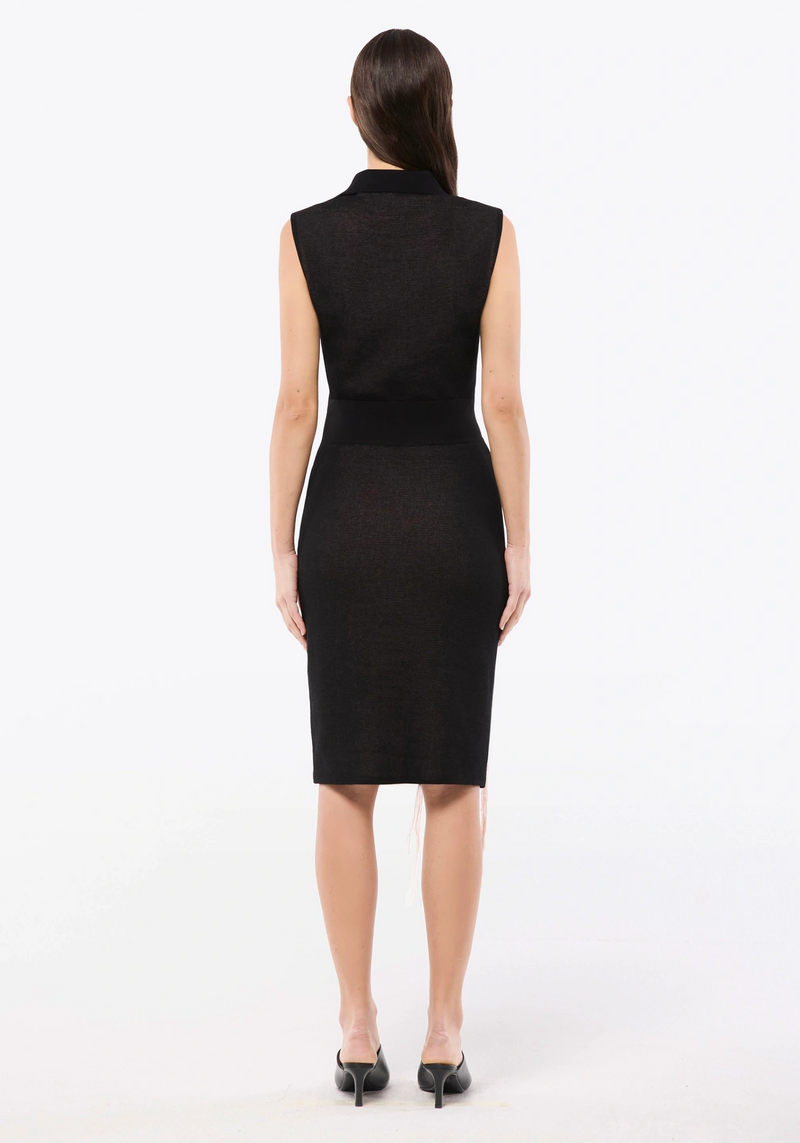 JUPE MIDI EN JACQUARD