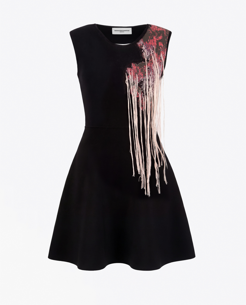 ROBE MIDI AYRA EN MAILLE 