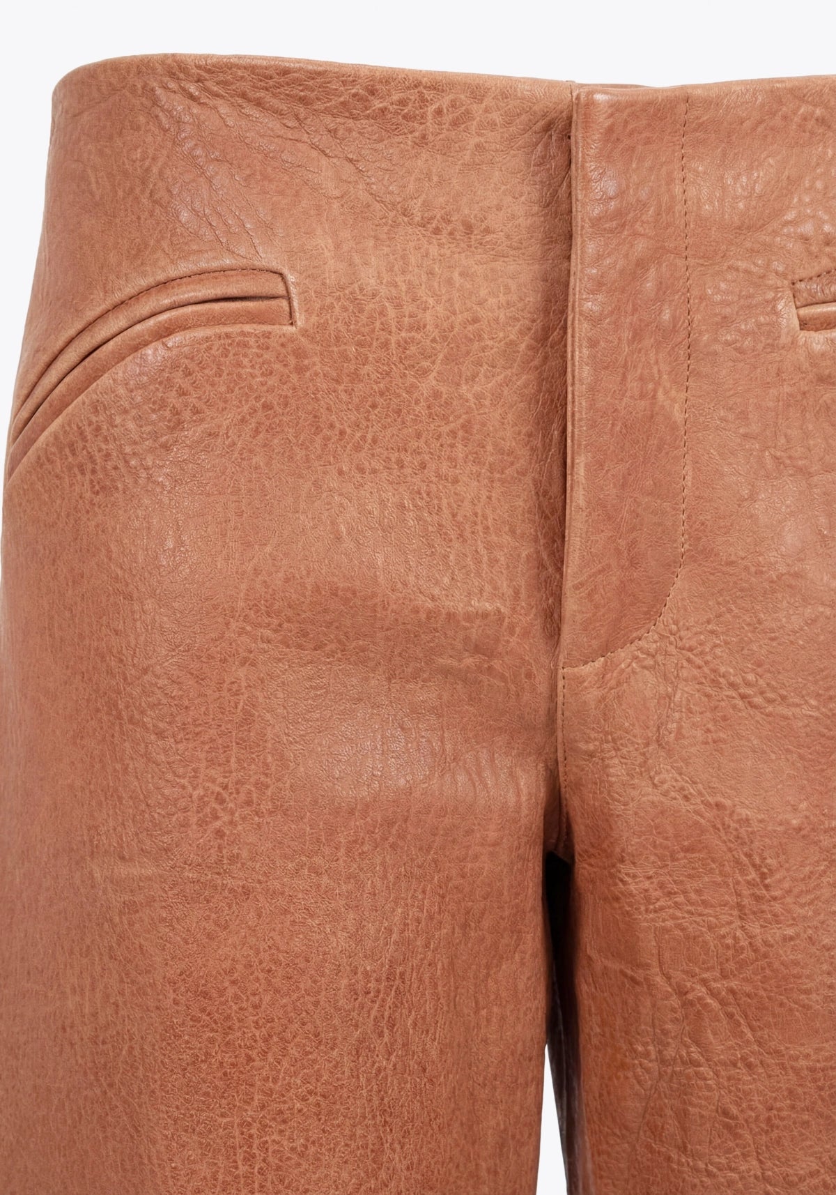BERMUDA EN CUIR