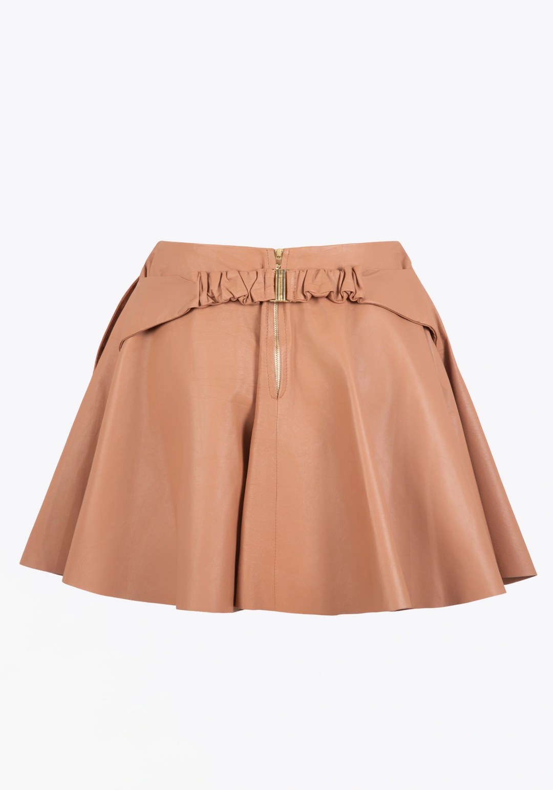 LYRA LEATHER MINI SKIRT