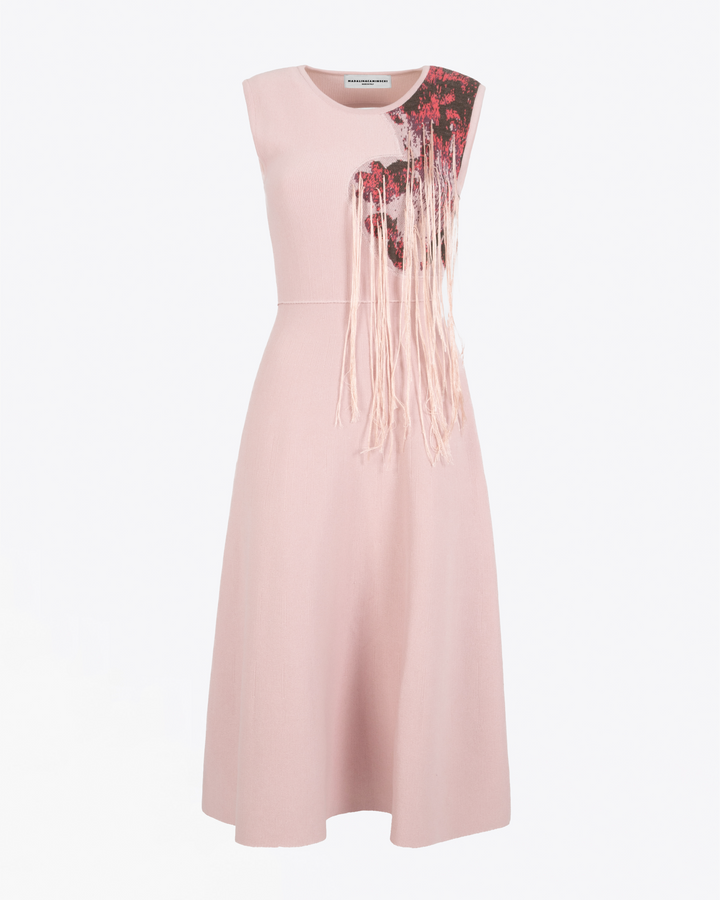 AYRA MIDI KNIT DRESS