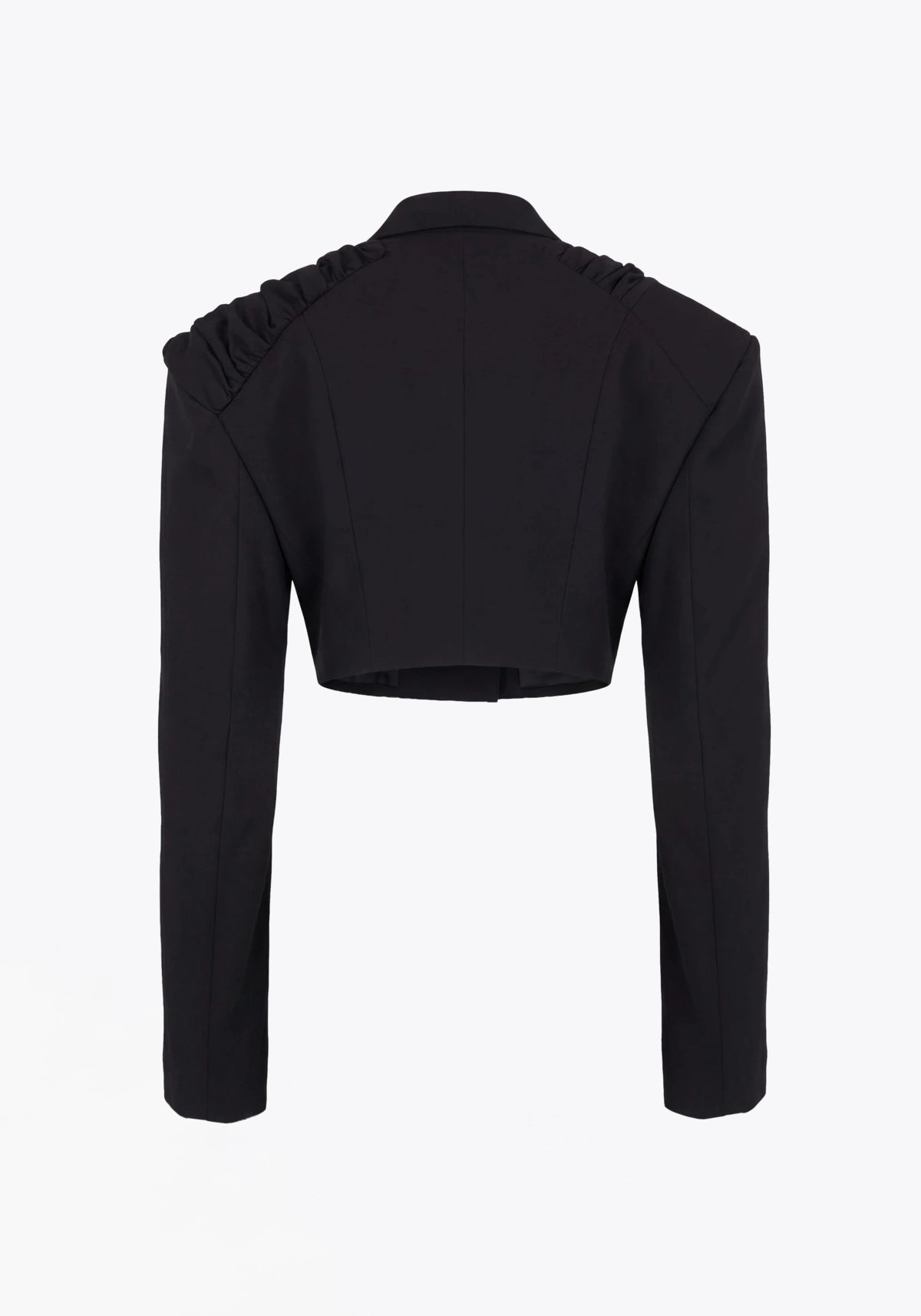 VESTE COURTE À PLIS