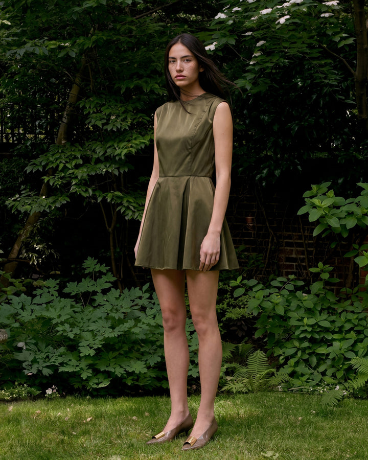 ROBE COURTE IN NAYLON