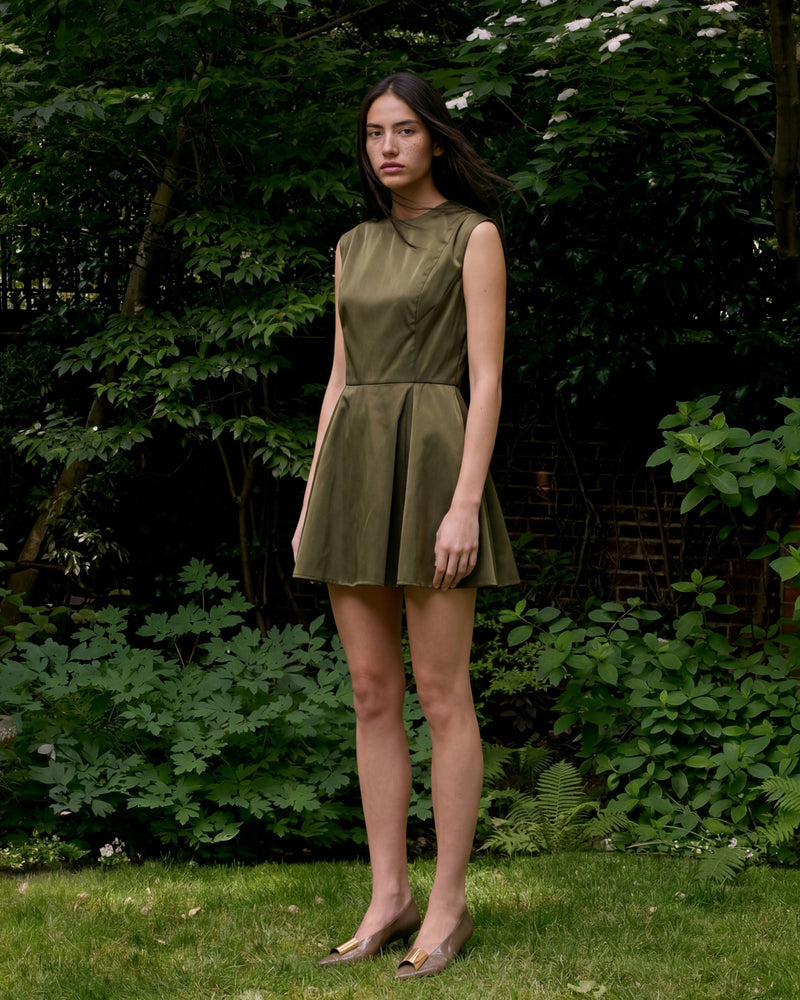 ROBE COURTE IN NAYLON