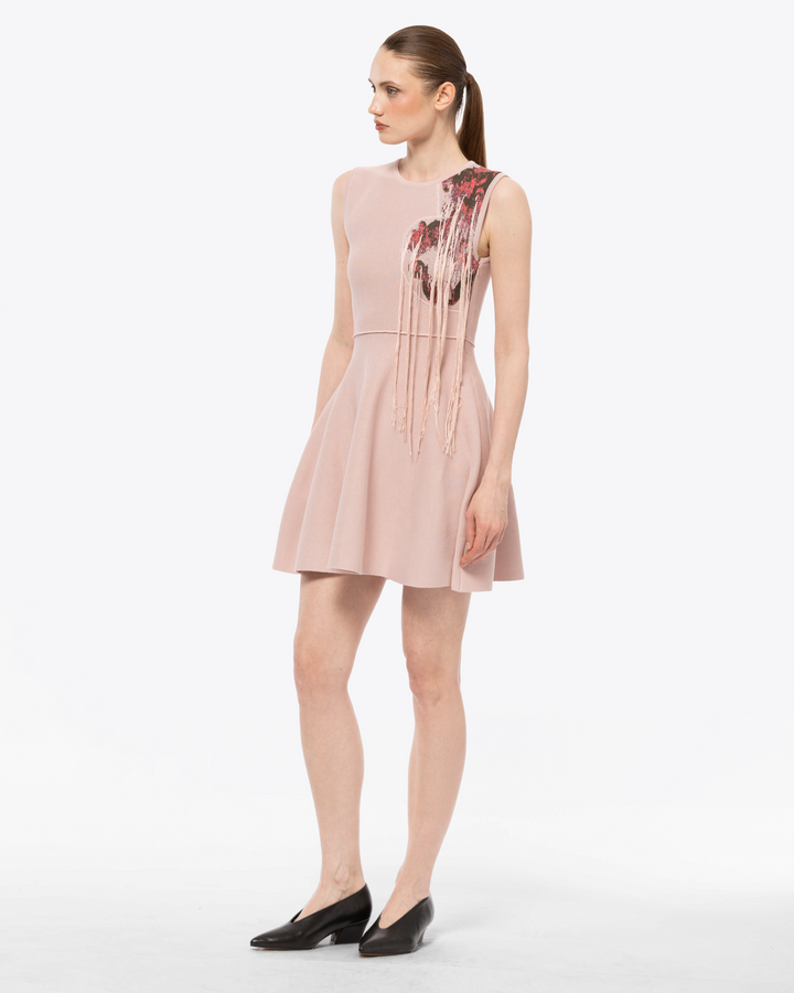 ROBE MIDI AYRA EN MAILLE 