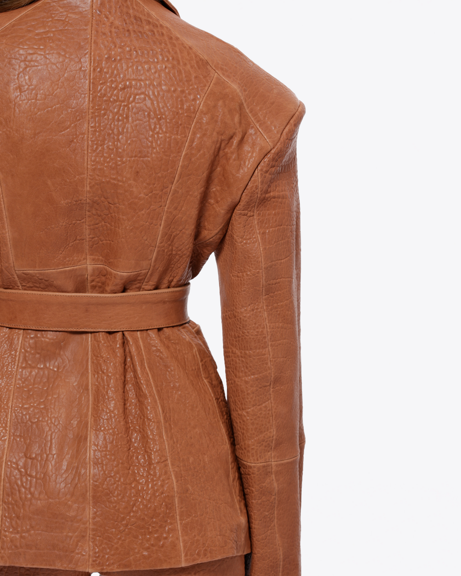 VESTE EN CUIR