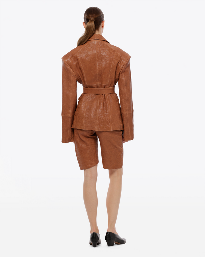 VESTE EN CUIR