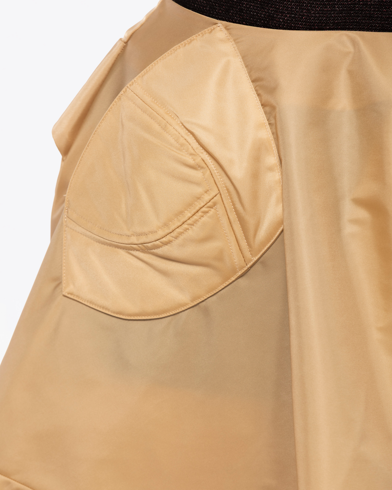 JUPE MIDI LYRA EN NYLON