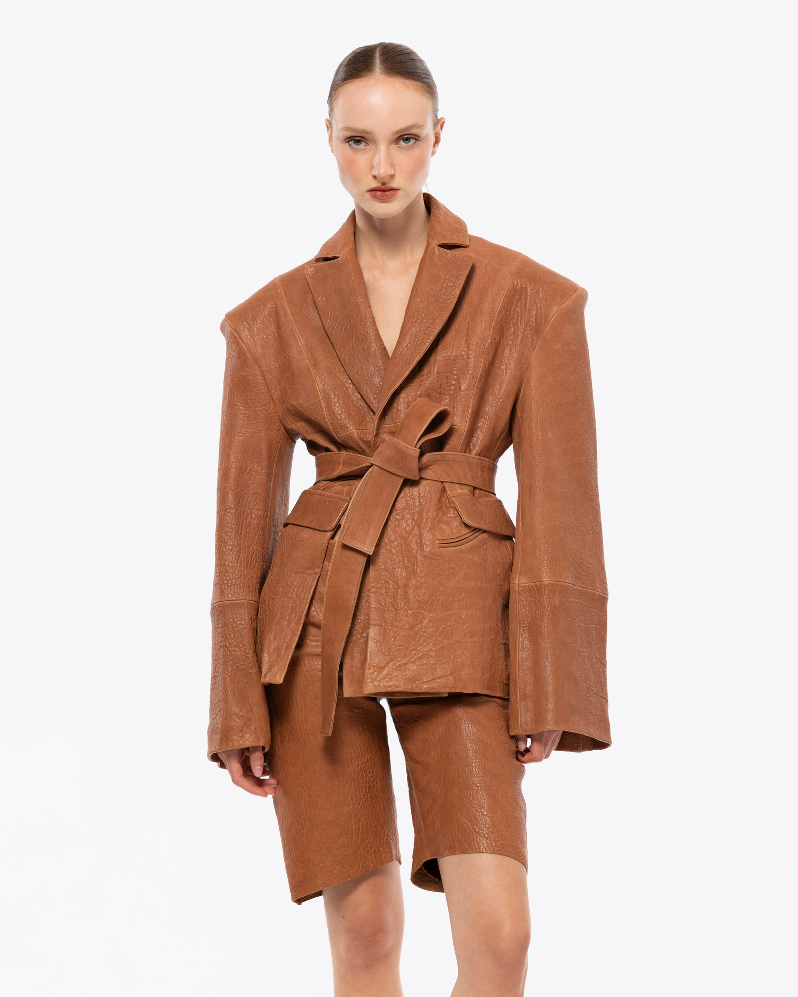 VESTE EN CUIR