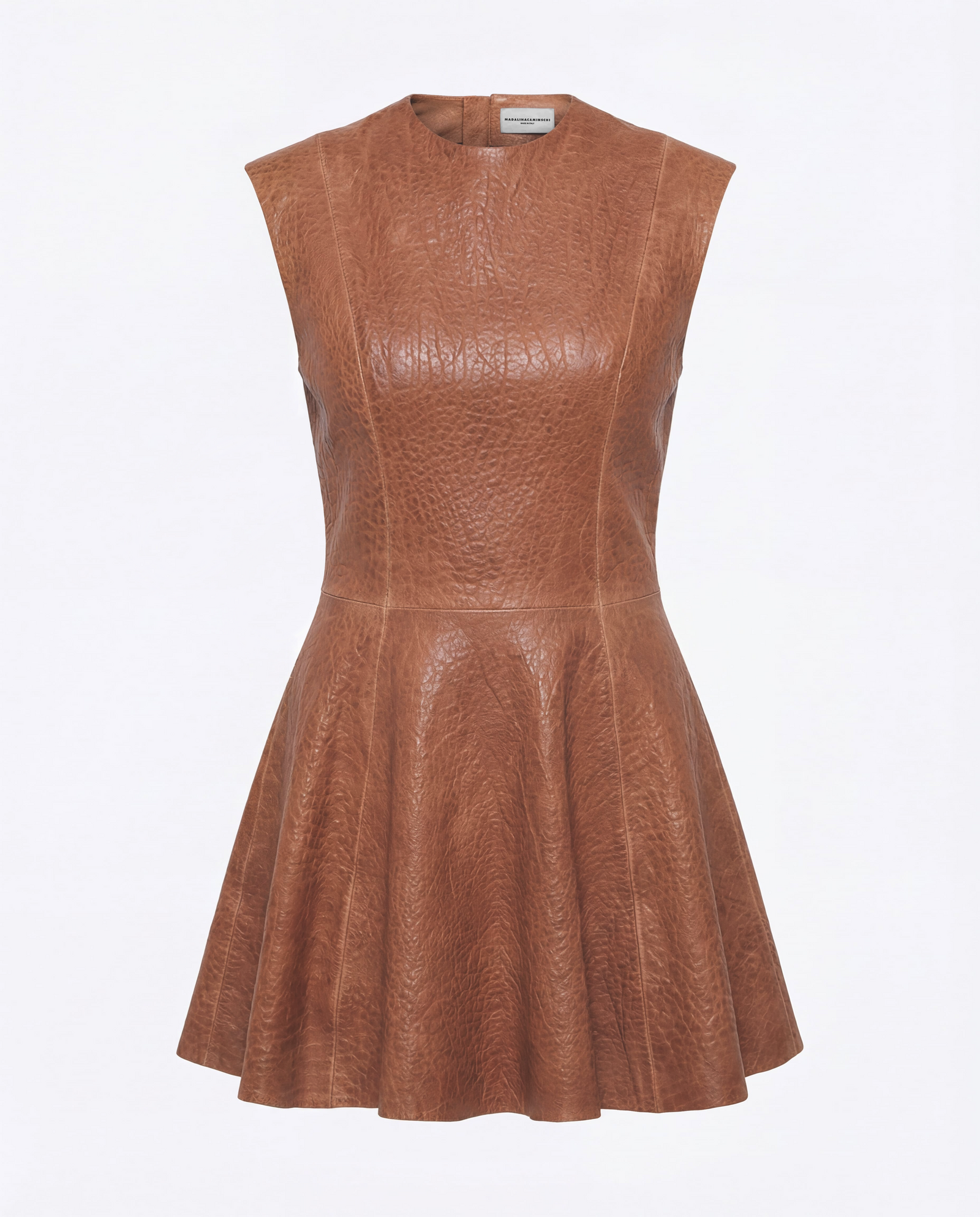 ROBE COURTE EN CUIR