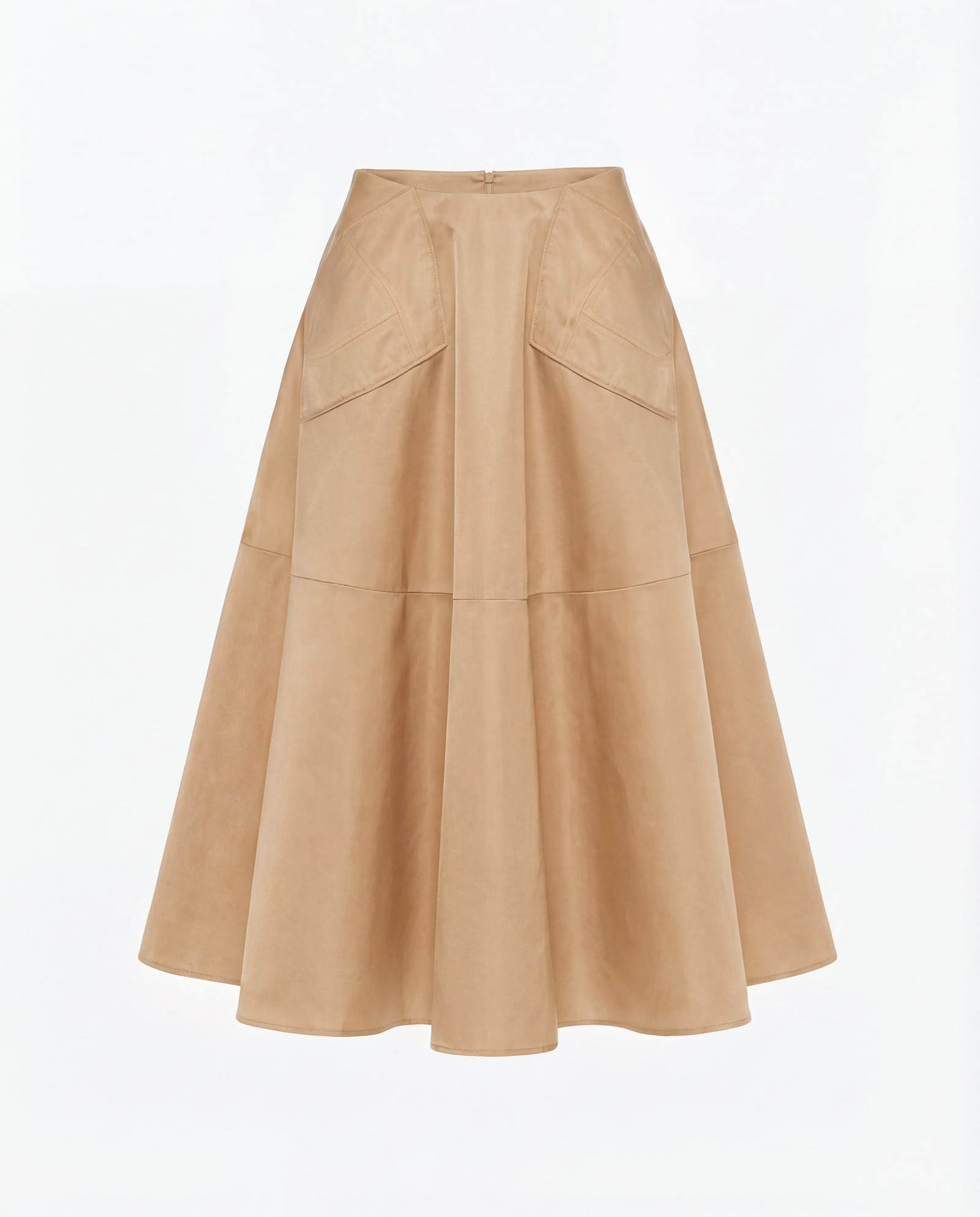 JUPE MIDI LYRA EN NYLON