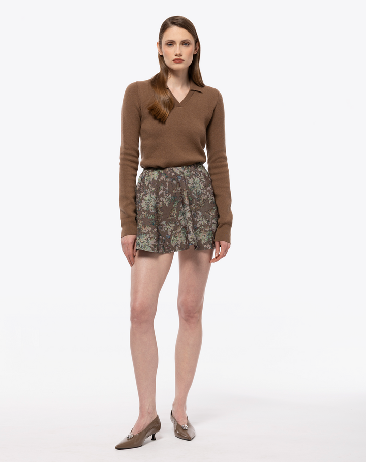POLO IN WOOL CASHMERE