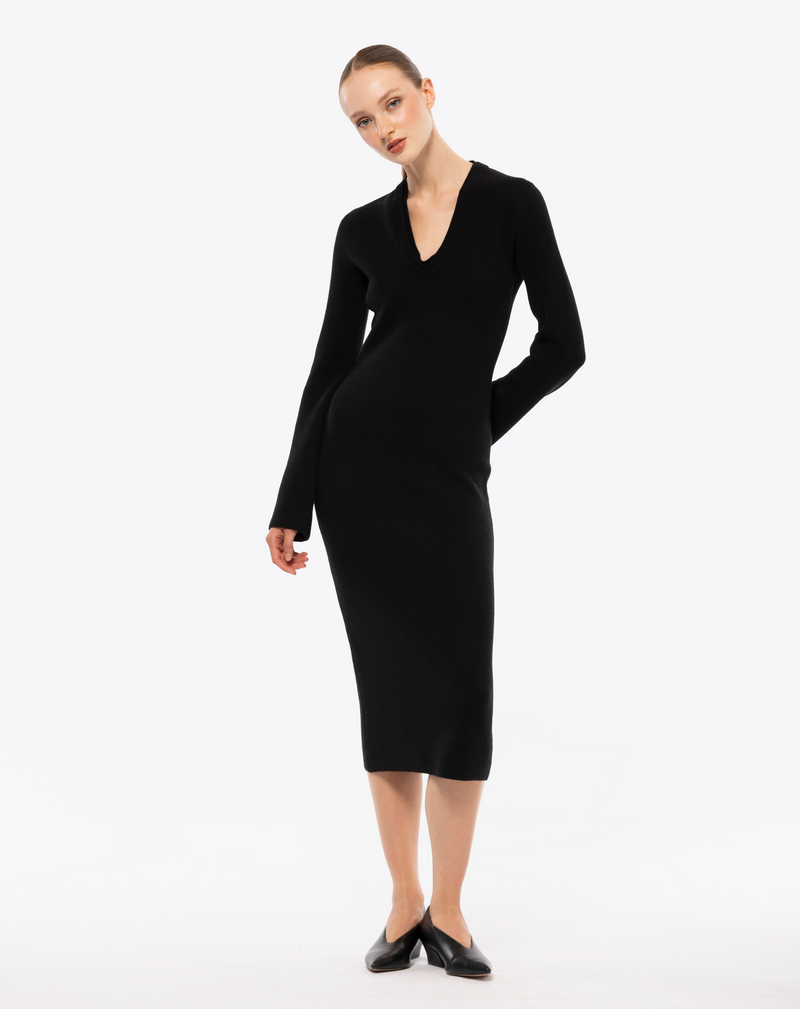 DRESS IN CASHMERE