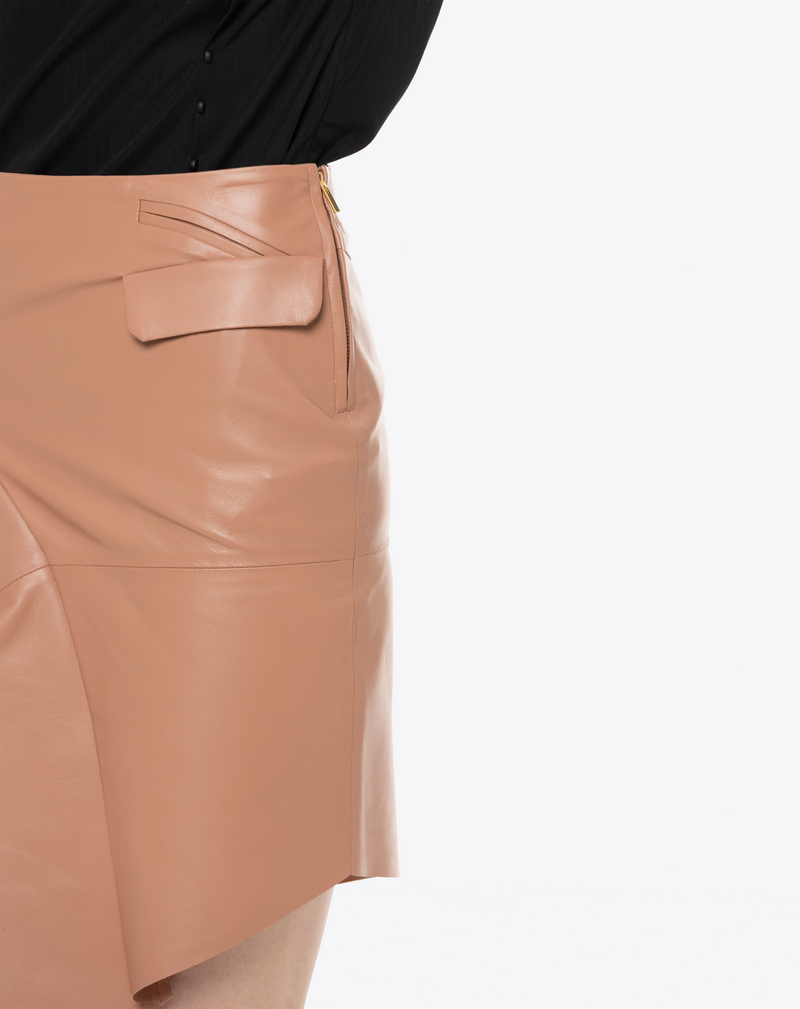 LEATHER SKIRT