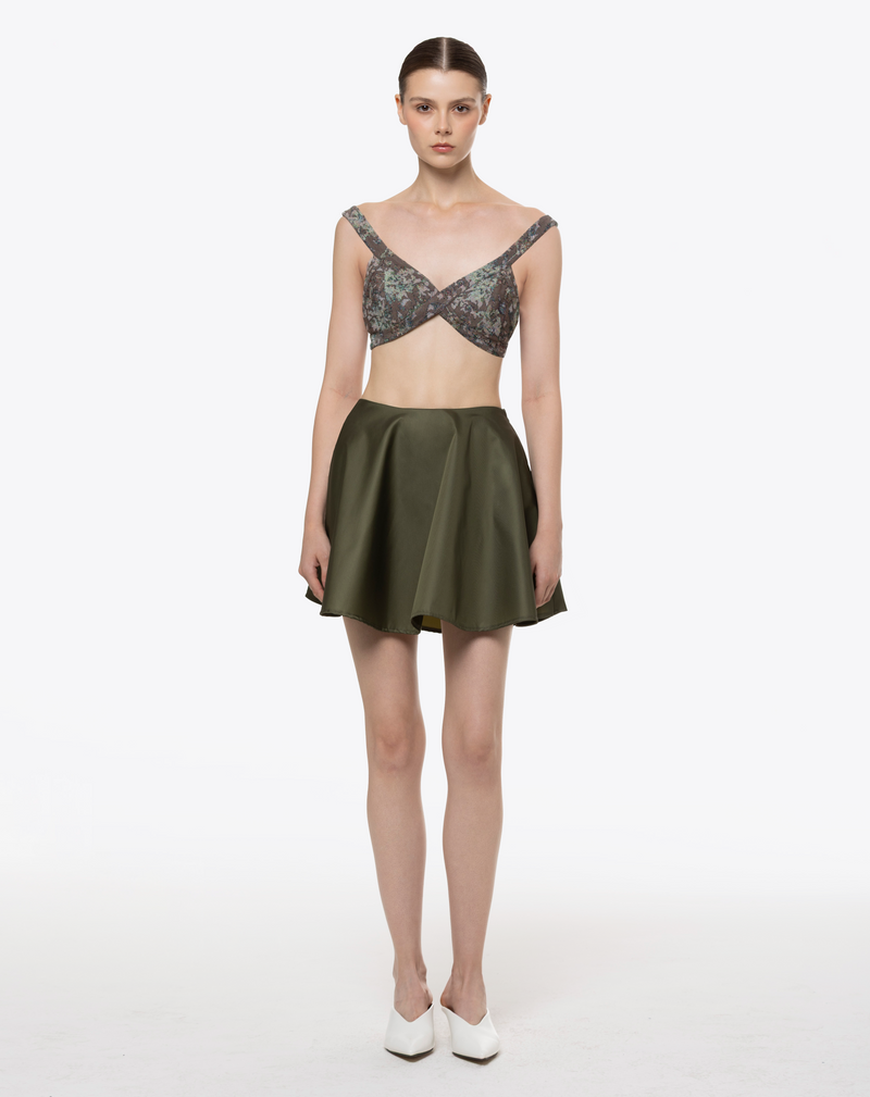 MINI SKIRT IN NYLON