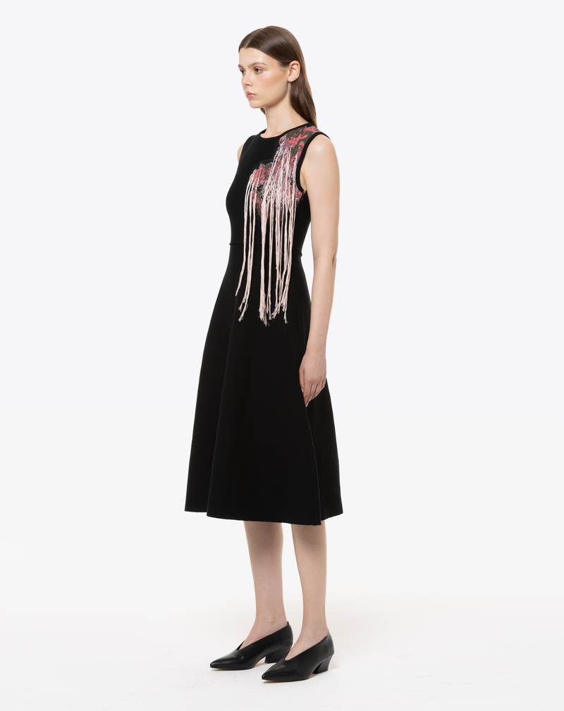 VESTIDO DE PUNTO MIDI AYRA