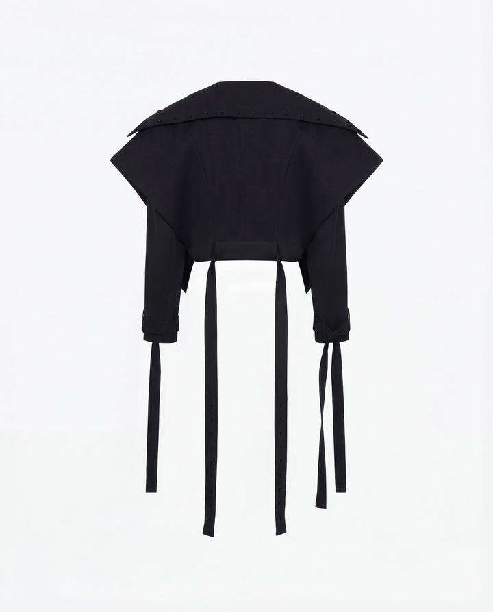 GABARDINA CORTA DE ALGODÓN